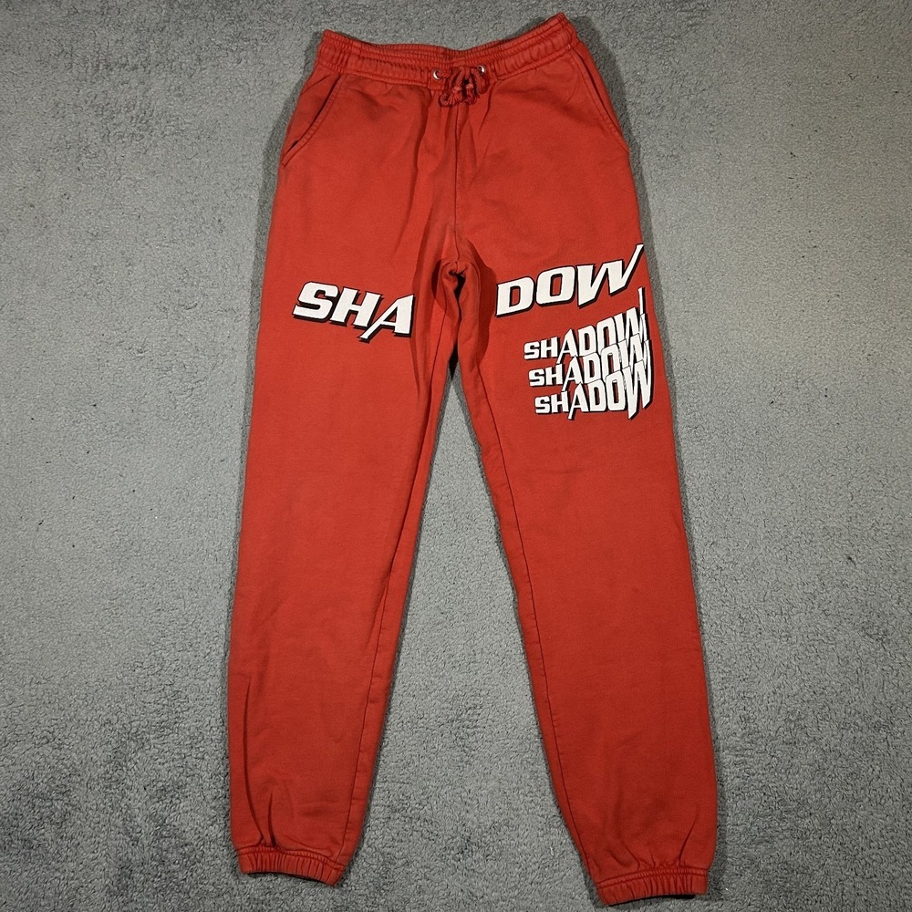 Shadow Hill Pants Men's Size XS Red/Orange Jogger Sweatpants #2368